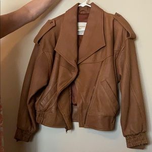London Fog leather jacket
